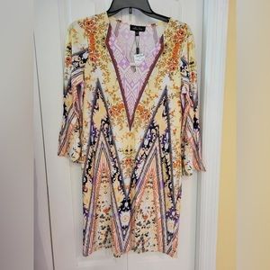 Melissa Paige easy slip on print dress - NEW with tags!